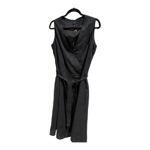 Encore Black 1/2 Wrap Dress Size 14